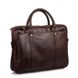 Стильна шкіряна сумка, коричневий колір, Firenze 0502 HB0502 фото 1