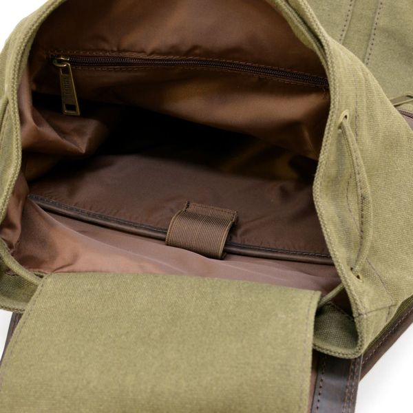 Міський рюкзак мікс з канвасу і шкіри RH-0010-4lx від бренду TARWA RH-0010- 4lx фото