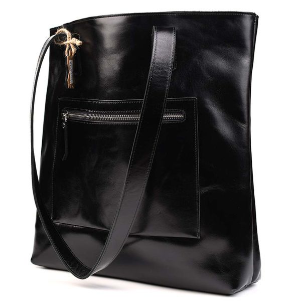 Жіноча сумка шоппер шкіра Алькор Limary lim-3440GA чорна lim-3440GA фото