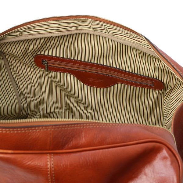 TL Voyager - Шкіряна туристична сумка з передньою кишені TL142140 Мед TL142140 фото