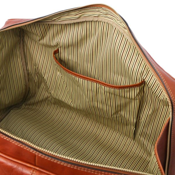 TL Voyager - Шкіряна туристична сумка з передньою кишені TL142140 Мед TL142140 фото