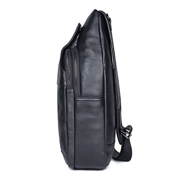 Рюкзак на одне плече з натуральної шкіри великого розміру для чоловіків JD4004LA JD4004LA фото