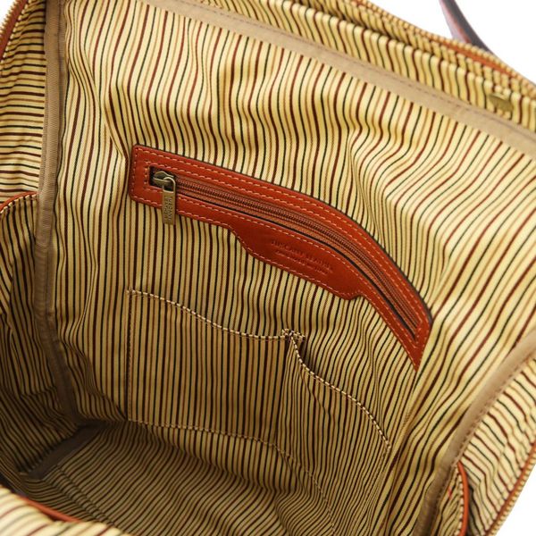 Bangkok - шкіряний рюкзак для ноутбуків - великого розміру TL141987 Мед TL141987 фото
