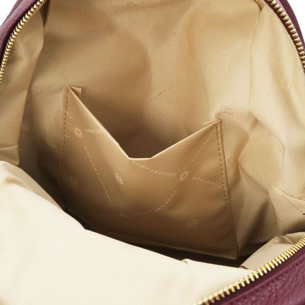 TL Bag - м'яка шкіряна рюкзак TL142280 Бордо TL142280 фото