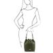 TL Bag - шкіряна сумка відро (баклет) TL142311 Лісовий зелений TL142311 фото 7
