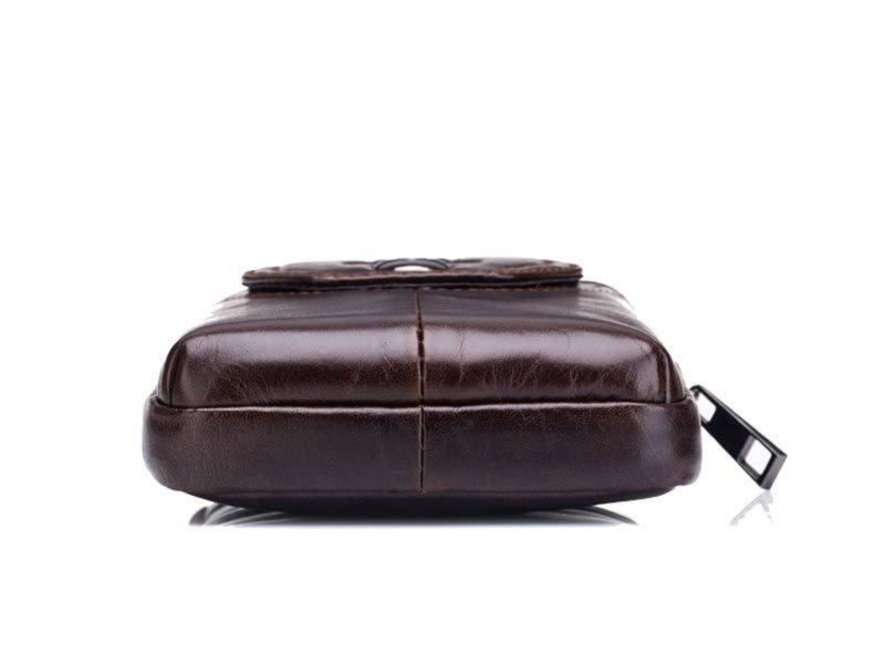 Напоясний сумка-чохол для смартфона T1398 Bull з натуральної шкіри T1398 фото