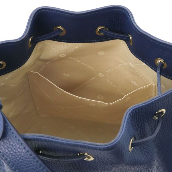 TL Bag - шкіряна сумка відро (баклет) TL142311 Темний китін TL142311 фото