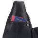 Великий рюкзак на одне плече сумка слінг John McDee чорний 4025A JD4025A фото 5