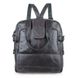 Вертикальна шкіряна сумка трансформер: рюкзак, сумка, крос-боді, сіра 7065J JD7065J фото 1