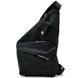 Рюкзак косуха на одне плече TARWA RAG-6402-4lx чорна crazy з напоєм GA-6402-4lx фото 1