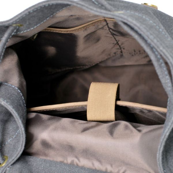 TARWA RG-0010-4lx - міський рюкзак з кінської шкіри і канвас RH-0010- 4lx фото