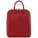 TL Bag - шкіряний рюкзак Saffiano для жінок TL141631 Червоний TL141631 фото 1