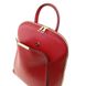 TL Bag - шкіряний рюкзак Saffiano для жінок TL141631 Червоний TL141631 фото 2