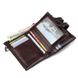 Чоловічий гаманець середнього розміру коричневий JD8442C JD8442C фото 9