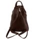Shanghai - рюкзак, виготовлений з м'якої шкіряної TL140963 темно -коричневого кольору TL140963 фото 3