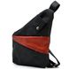 Рюкзак косуха на одне плече TARWA RAR-6402-4lx чорна з червоним (уцінка) GA-6402-4lx фото 1