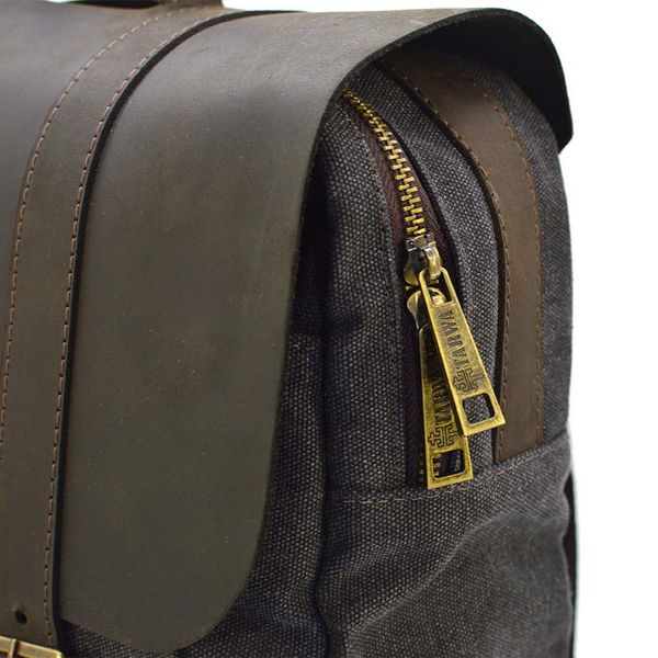 Сумка рюкзак для ноутбука із канвасу TARWA RGc-3420-3md сіра RA-3420-3md фото