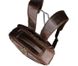 Класичний шкіряний дорожній рюкзак шоколадного кольору John McDee 7280C JD_7280C фото 9