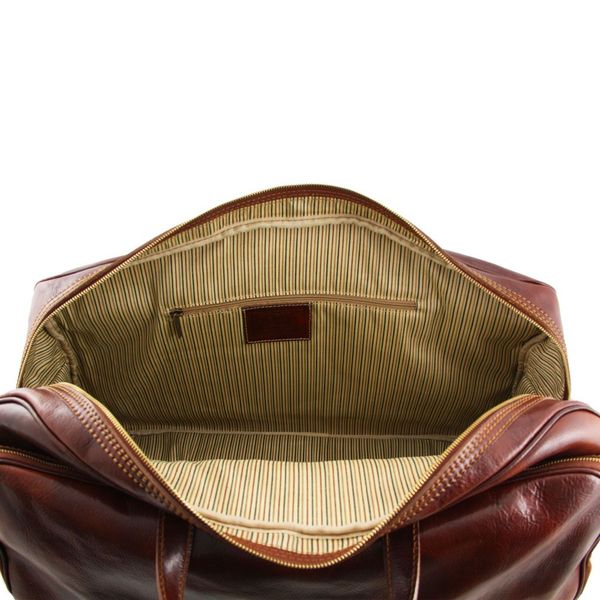 Bora Bora - шкіряна сумка на колесах - невеликий розмір TL3065 коричневий TL3065 фото