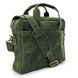 Чоловіча сумка-портфель із натуральної шкіри зелена RE-1812-4lx TARWA RGc-1812-4lx фото 2