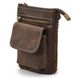 Маленька чоловіча сумка на пояс, через плече, коричнева на джинси TARWA RC-1350-3md RK-1350-3md фото