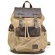 Місткий рюкзак з парусини canvas і шкіри RSc-0010-4lx від бренду TARWA RH-0010- 4lx фото 3