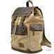 Місткий рюкзак з парусини canvas і шкіри RSc-0010-4lx від бренду TARWA RH-0010- 4lx фото 1