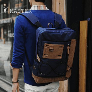 Стильний тканинний рюкзак для чоловіків YBP-002bu Y-Master YBP-002bu фото
