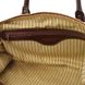TL Voyager - дорожня шкіряна сумка -Дуфля з кишені в задній частині TL141247 Мед TL141247 фото 6