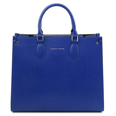 Iside - шкіряна ділова сумка для жінок tl142240 синій TL142240 фото