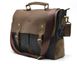 Чоловіча сумка-портфель шкіра та канвас RG-3960-4lx TARWA RH-3960-4lx фото 1