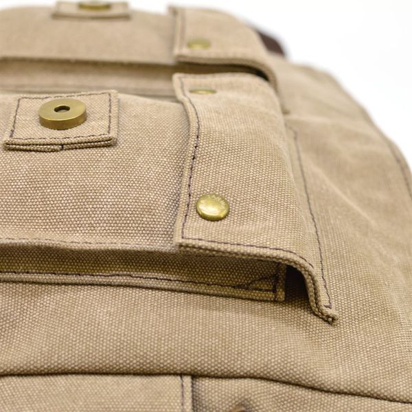 Чоловіча сумка через плече з канвасу і шкіри RSc-6690-4lx TARWA RAc-6690-4lx фото