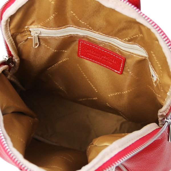 TL Bag - м'яка шкіряна рюкзак для жінок TL141982 Помада червона TL141682 фото