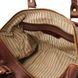 TL Voyager - Дорожня шкіряна сумка -Дуфля з кишені позаду - невеликий розмір TL141250 коричневого TL141250 фото 6