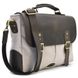 Чоловіча сумка-портфель із канвас та шкіри RGj-3960-3md TARWA RH-3960-4lx фото 1
