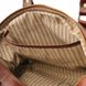 TL Voyager - Дорожня шкіряна сумка -Дуфля з кишені позаду - невеликий розмір TL141250 коричневого TL141250 фото 7