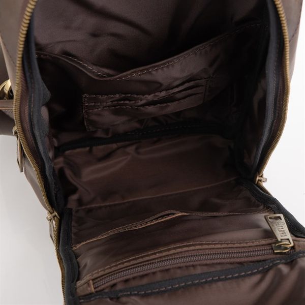 Шкіряний рюкзак на одне плече, рюкзак-слінг TARWA RC-0910-4lx RC-0910-4lx фото