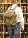 Міський рюкзак Урбан в комбінації тканина канвас та шкіра TARWA RН-6680-4lx RН-6680-4lx фото 13