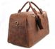 Велика зручна шкіряна дорожня сумка, англійський стиль, матова 7156LR JD7156LR фото 5