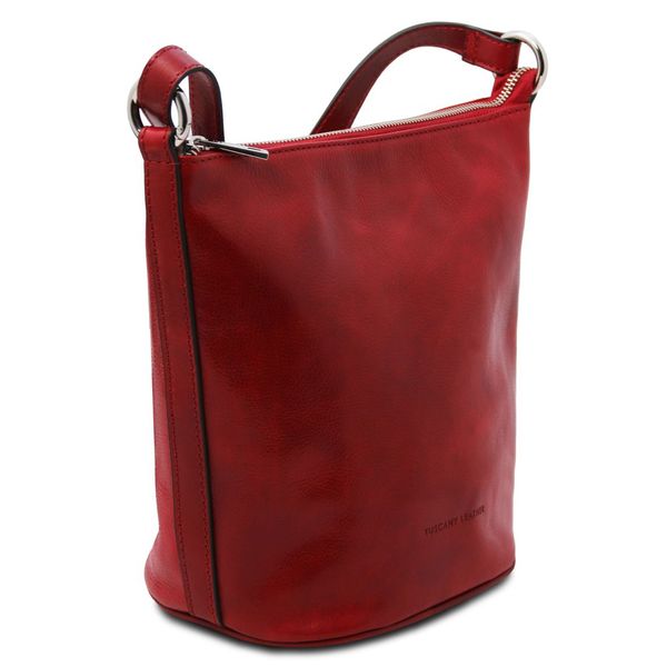 Giusi - шкіряна сумка для плечей tl142334 червоний TL142334 фото