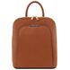TL Bag - шкіряний рюкзак Saffiano для жінок TL141631 COGNAC TL141631 фото 1