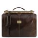 Madrid - шкіряна сумка Gladstone - невеликий розмір TL1023 Темно -коричневий TL1023 фото