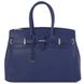 TL Bag - шкіряна сумка з золотою фурнітурою TL141529 Темний синій TL141529 фото 1