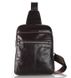 Шкіряний компактний міський рюкзак на одну шлею - моношлейка 7216С JD7216C фото 2