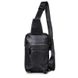 Стильний шкіряний міні-рюкзак на одній шлеї бренду John McDee JD4002A фото 2