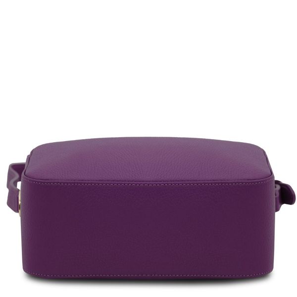TL Bag - шкіряна сумка для плечей TL142290 Фіолетова TL142290 фото