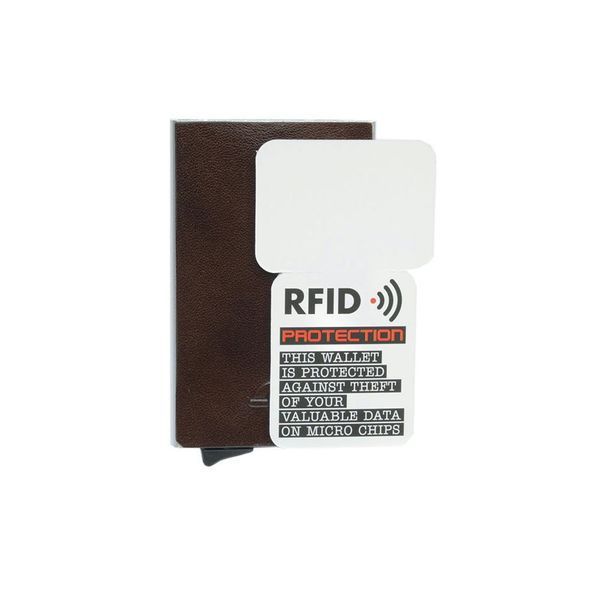 Фотографія Кредитниця шкіряна Nevada 3771 з системою RFID moro коричневий Nevada3771cRFIDmoro - купити 84256 за 1 199 грн