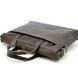 Шкіряна тонка сумка для ноутбука GC-0042-4lx коричнева від TARWA GC-0042-4lx фото 5