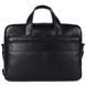 Шкіряна сумка для ноутбука 14 Brampton London Maven Black (Чорний) 64273 BLK фото галерея 4