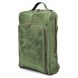 Рюкзак для ноутбука 15 дюймів RE-1240-4lx в зеленій шкірі. 82979 фото 1